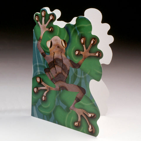 FROG GREETINGS CARD