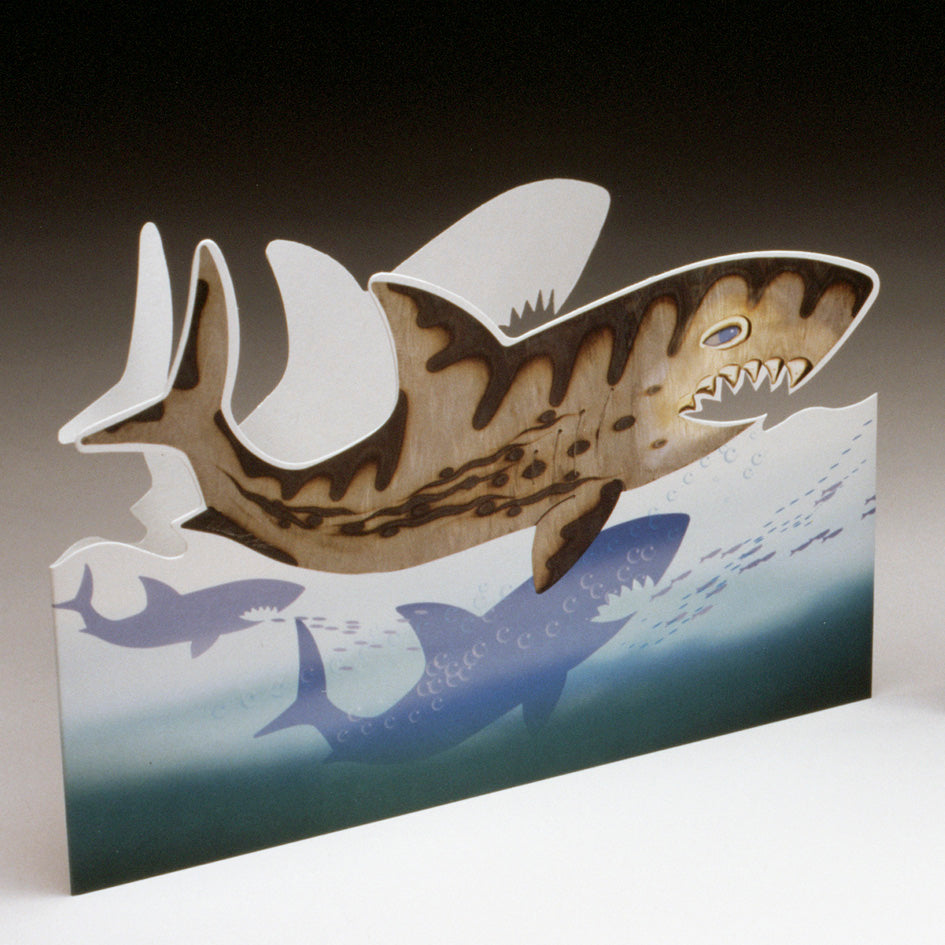 SHARK GREETINGS CARD